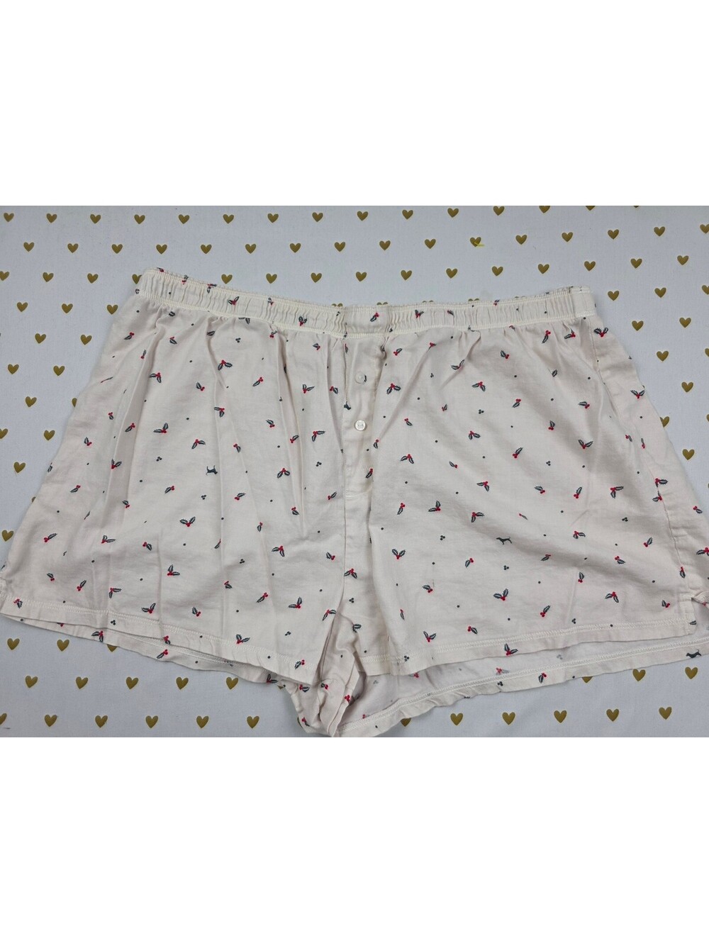 Victorias Secret PINK Hollies Large Sleep Shorts Boxers Pajama Bottoms
